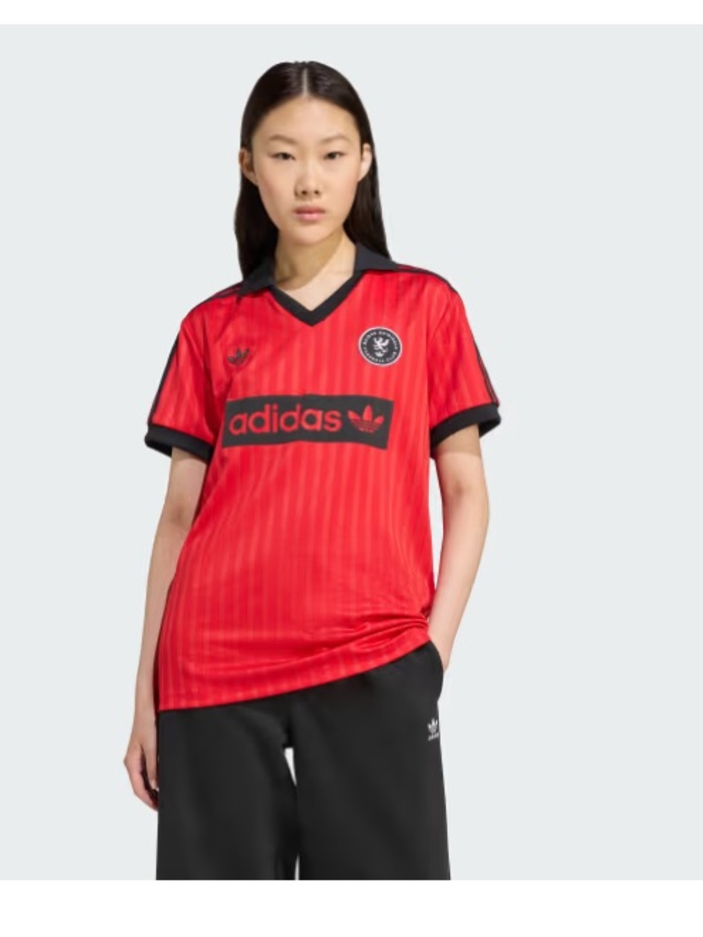 NWOT Adidas Soccer-Inspired Jersey | L | Better Scarlet